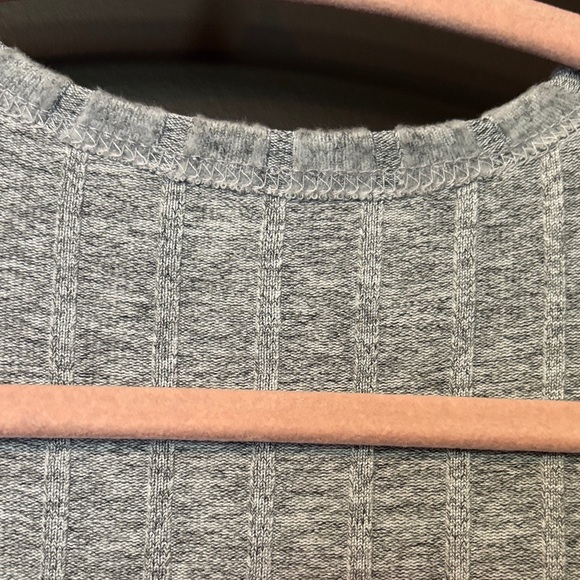 NWOT Super Soft Gray Open-Front Women's Sweater Duster with Pockets - Picture 2 of 5